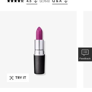 Matte Lipstick by Mac